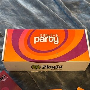 Zumba Fitness Orange and Purple 'Join The Party' Box Set